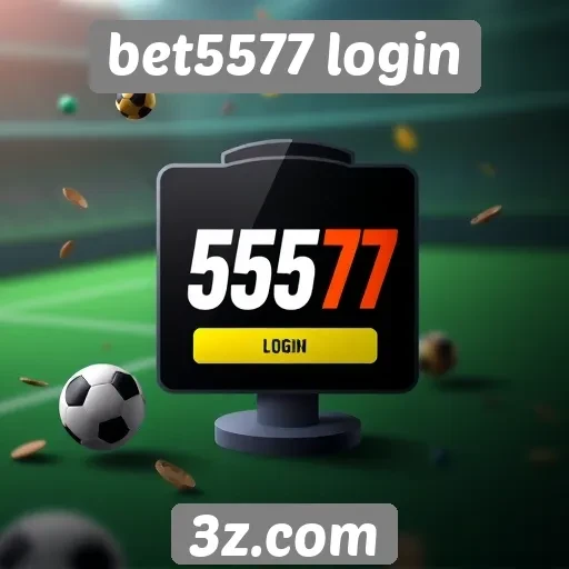 Acessibilidade e usabilidade do site bet5577 login